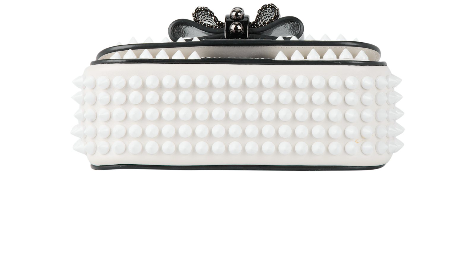 Sweet Charity Spikes Crossbody, &pound;520, Handbags, White, Leather, Top view